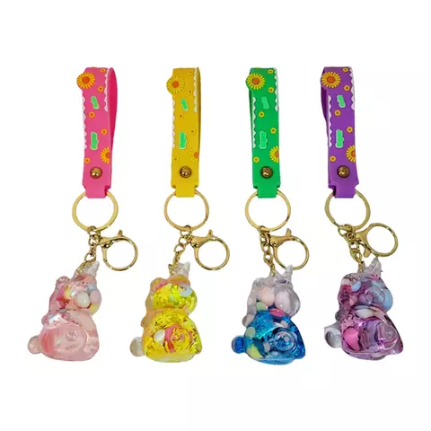 Llavero De Acrilico Unicornio Con Brillos - Cutie Life