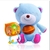Oso Peluche De Apego Con Luz Y Sonido - Bkids - comprar online