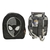 Mochila Spiderman 12" Con Carro "Mask Line Negro"