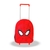 Mochila Spiderman 12" Con Carro "Red Mask"