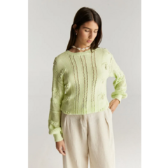 SWEATER MESH & POINTELLES (Desiderata - Melo)