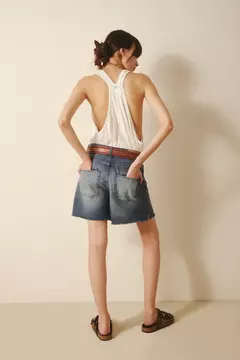 Bermuda flare denim (Rapsodia) en internet