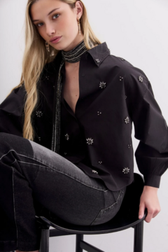 Camisa zoe stones (Rapsodia)