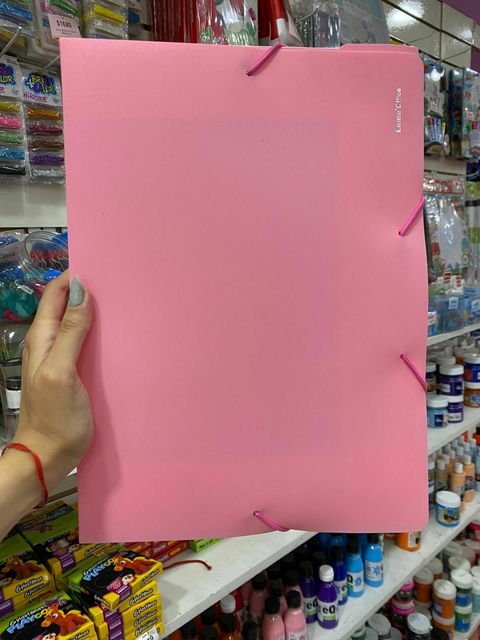 CAJA ARCHIVO 4CM COLOR A4- PASTEL-