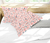 Par de Fronhas Estampa Granilite Rosa