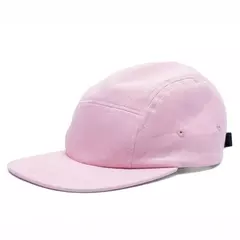 Boné Five Panel Aba Reta - Rosa - REF 223