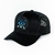 Boné ChoraBoy Aba Curva Trucker - Premium - Preto/Degradê Azul - REF 301
