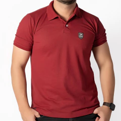 Camisa Polo - Vim Du Mato - Vinho - VDM18