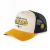 Boné Aba Curva Trucker - Vim du Mato Authentic Country - Amarelo/Creme/Preto - VDM06