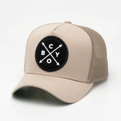 Boné ChoraBoy Aba Curva Trucker - Bege - REF 303