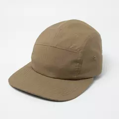 Boné Five Panel Aba Reta - Bege Rip Stop - REF 219