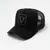 Boné Aba Curva Trucker - Vem Tranquilo - Todo Preto - REF 204