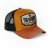 Boné Aba Curva Trucker - Original Brand - Marrom/Caramelo/Preto - VDM03 - CHORABOY