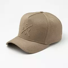 Boné ChoraBoy Aba Curva Acrílico - Colors Areia - REF 270