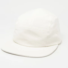 Boné Five Panel Aba Reta - Creme - REF 392