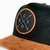 Boné ChoraBoy - Aba Curva Trucker - Premium - Preto e Caramelo - REF 107 na internet