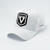 BONÉ ABA CURVA TRUCKER - VEM TRANQUILO-BRANCO/PRETO-REF 206