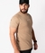 Camiseta Unissex- ChoraBoy - Calma Caraio - Bege - REF 426 - CHORABOY