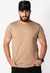 Camiseta Unissex- ChoraBoy - Calma Caraio - Bege - REF 426