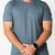 Camiseta Lisa - Unissex- Azul - REF 412