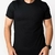 Camiseta Lisa - Unissex - Preta - REF 408 - comprar online