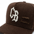 Boné ChoraBoy - Aba Curva - Destroyed - Premium CB- Marrom / Off- REF 133 - CHORABOY