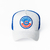 Boné ChoraBoy - Aba Curva Trucker - Premium - Branco e Azul - REF 13 - comprar online