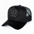 Boné ChoraBoy - Aba Curva Trucker - Promo - Todo Preto - REF 144