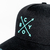 Boné ChoraBoy - Aba Curva - Premium - Preto Destroyed - REF 119 na internet