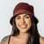 Chapéu Bucket Liso - Vinho - REF 508 - comprar online