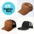 Kit 3 bonés Trucker Lisos - Várias cores