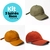 Kit 3 bonés Dad Hat Lisos - Várias cores na internet