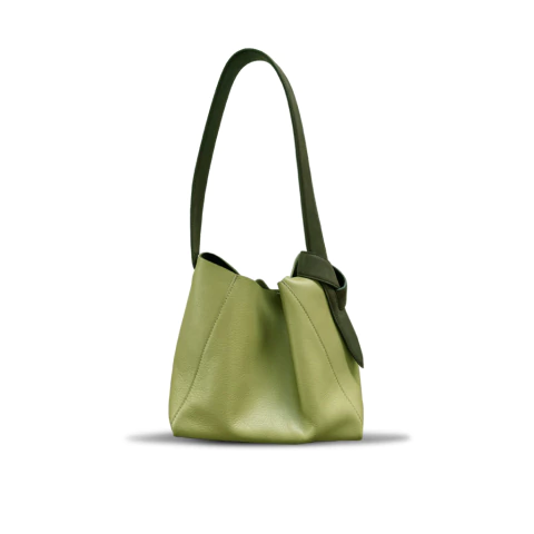 CARTERA SIMONA PISTACHO Y BERENJENA - comprar online