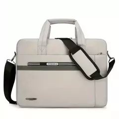 Imagen de Maletin porta notebook ZIZÚ - calidad premium - gris melange