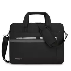 Maletin porta notebook ZIZÚ - calidad premium - negro - tienda online