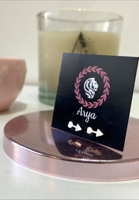 Flechita acero blanco