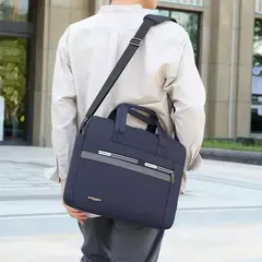 Maletin porta notebook ZIZÚ - calidad premium - gris melange - comprar online