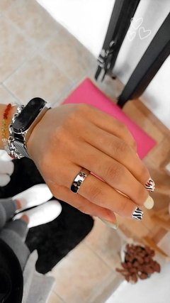 Anillo tipo alianza gruesa - comprar online