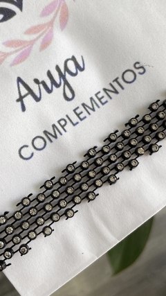 Chocker red con strass - comprar online