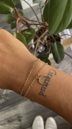 Doble cadenita con lunas - comprar online