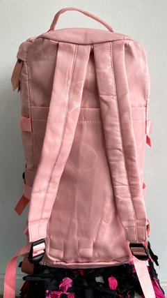 Bolso mochila FLORY rosa - ideal viaje o gym - Arya complementos