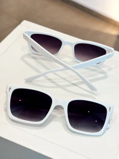 Gafas New York blancas - con funda de regalo