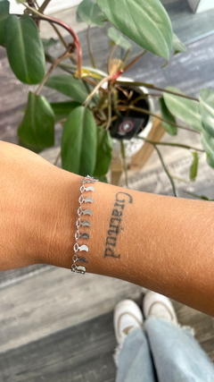 Pulsera sinfin dije lunitas - acero quirurgico en internet