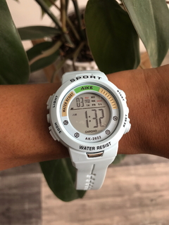Reloj sumergible AIKE celeste en internet