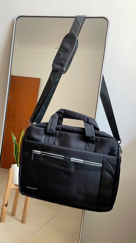 Maletin porta notebook ZIZÚ - calidad premium - negro - comprar online