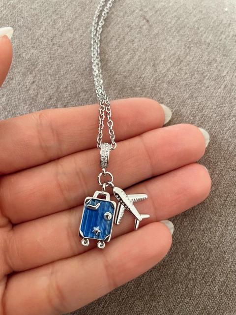 Collar Travel - cadena acero quirúrgico - comprar online