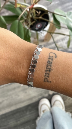 Pulsera sinfin dije chapitas - acero quirurgico - comprar online