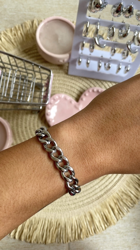 Pulsera eslabon clásico grande - comprar online