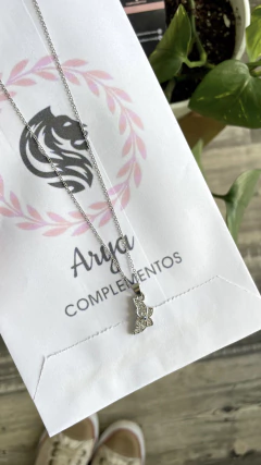 Conjunto mariposa y ojito turco strass - Arya complementos
