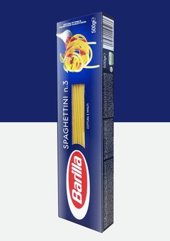 Fideos Italianos Barilla Spaghettini N°3 Caja 500 g